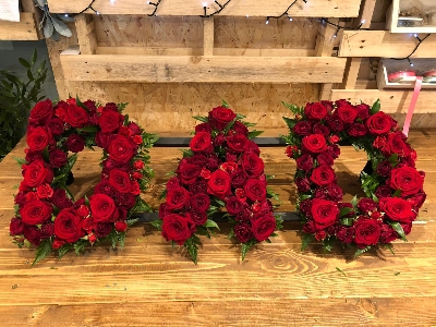 Red Rose Letters