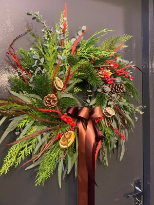 Traditional Xmas wreath