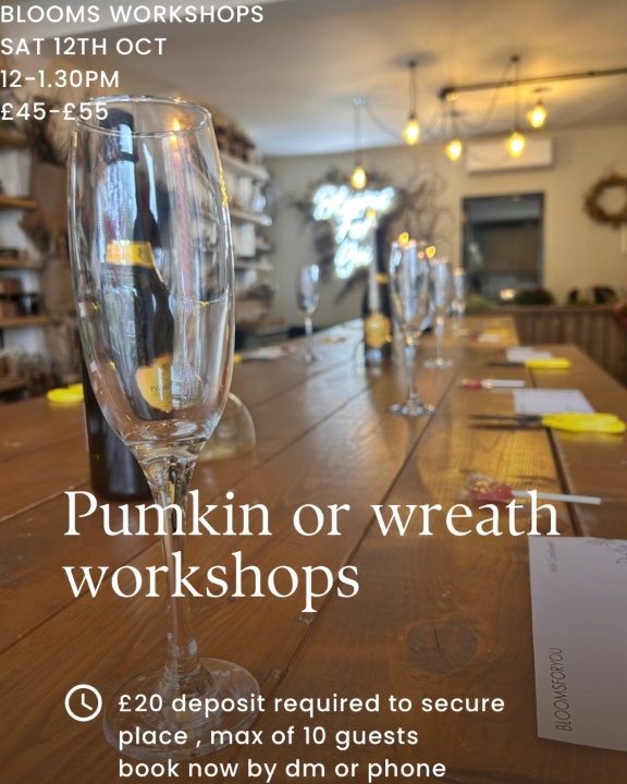 October pumpkin workshop