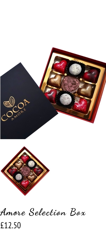 Valentines chocs by coco amore